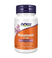 Мелатонін Now Foods Melatonin 3mg 60caps